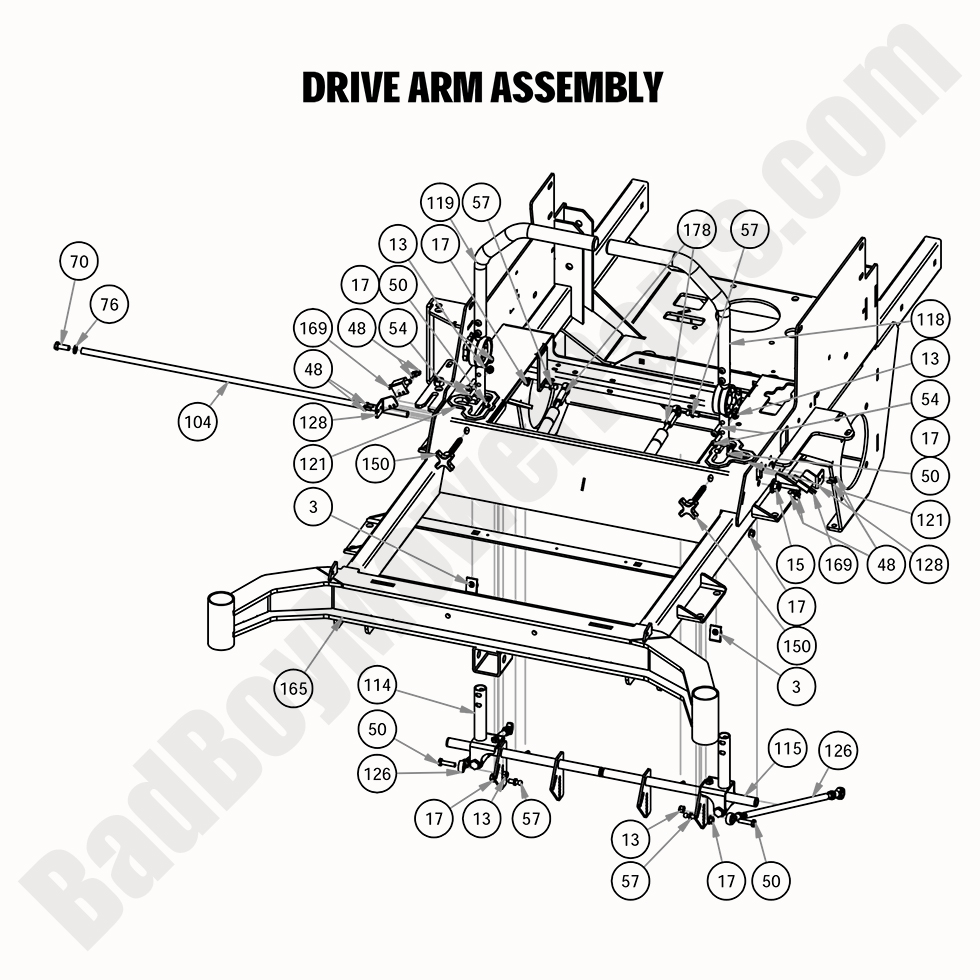 2020 Rebel - Drive Arm Assembly
